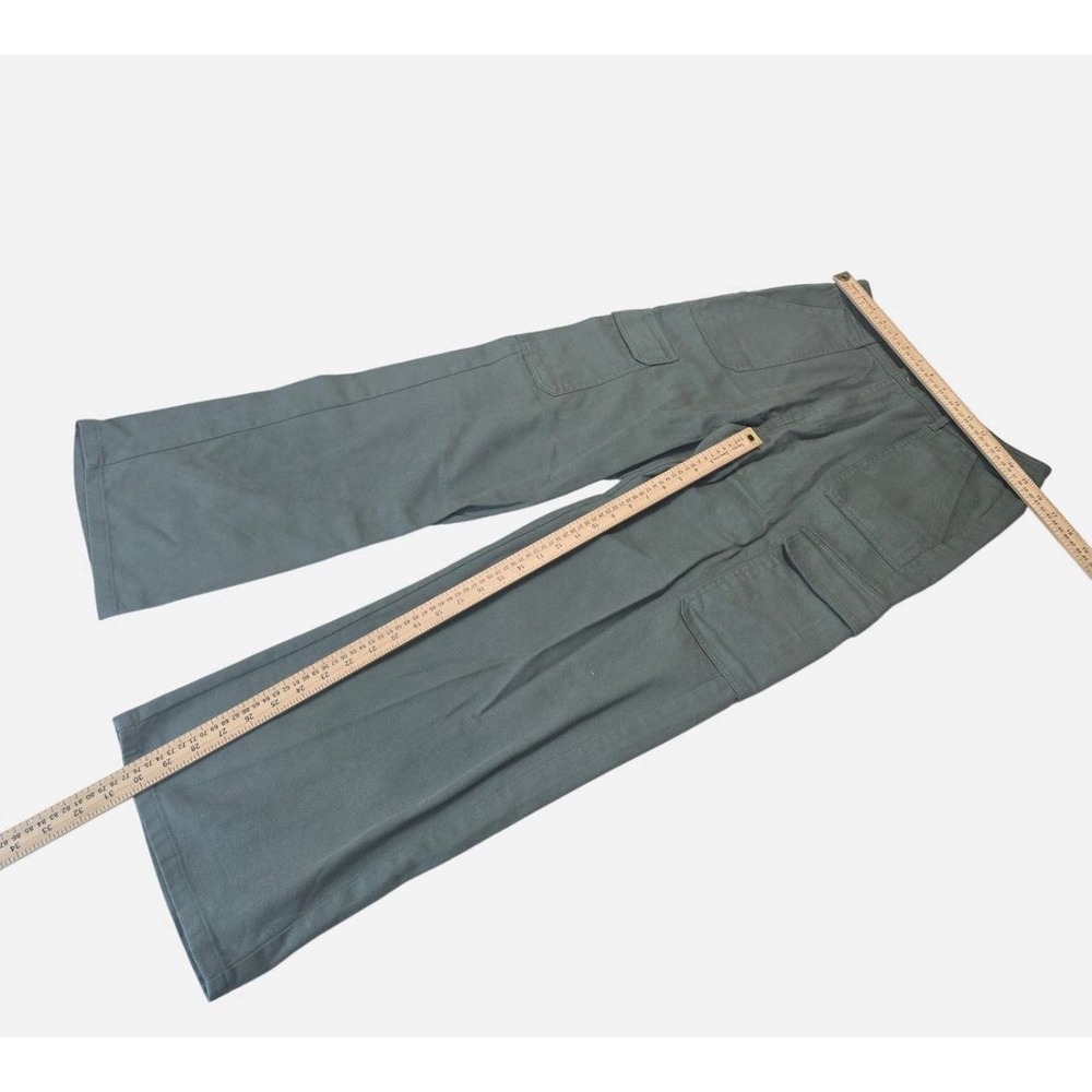 Hyfve Green Wide Leg Denim 90s Y2K Style - Medium - Picture 3 of 4